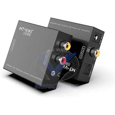 CONVERTISSEUR Audio Numérique Vers Analogique MT-VIKI MT-DA21 OPTIC TO RCA